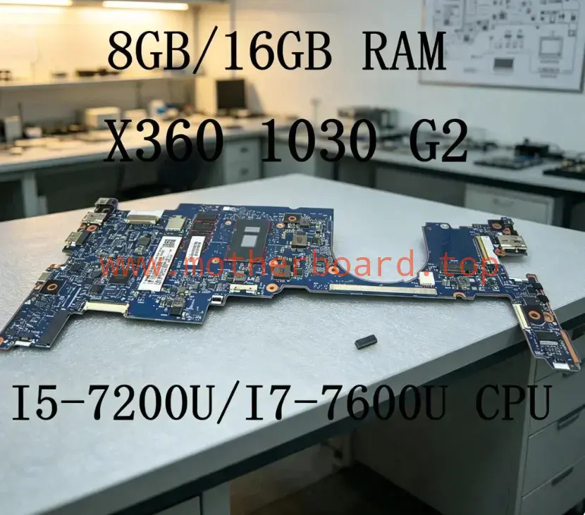 6050A2848001 For HP EliteBook X360 1030 G2 motherboard I5-7200U/I7-7600U 8GB16GB