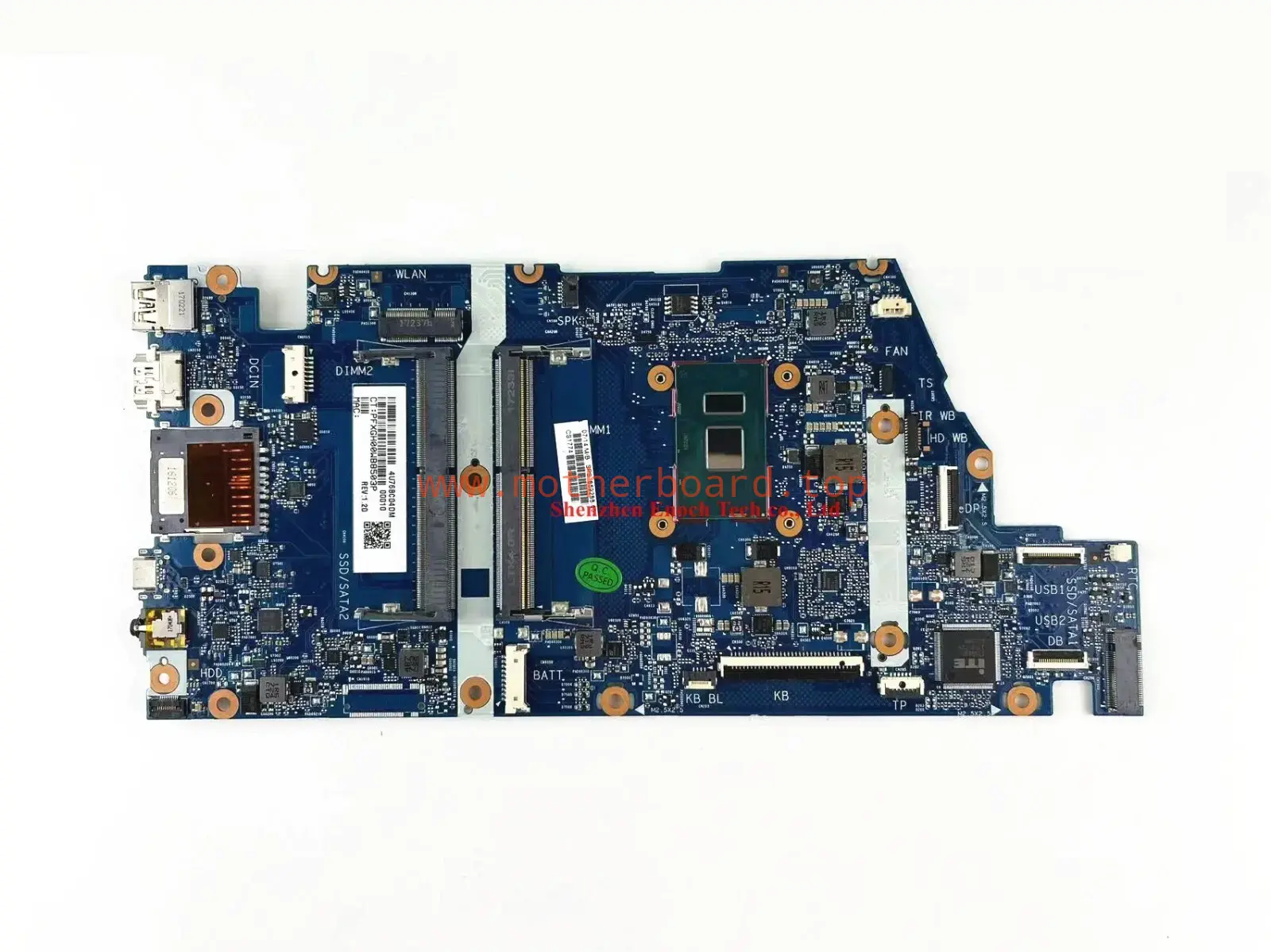 859288-601 for HP ENVY 15-AS i7-7500U CPU Laptop Motherboard 6050A2857201 UMA