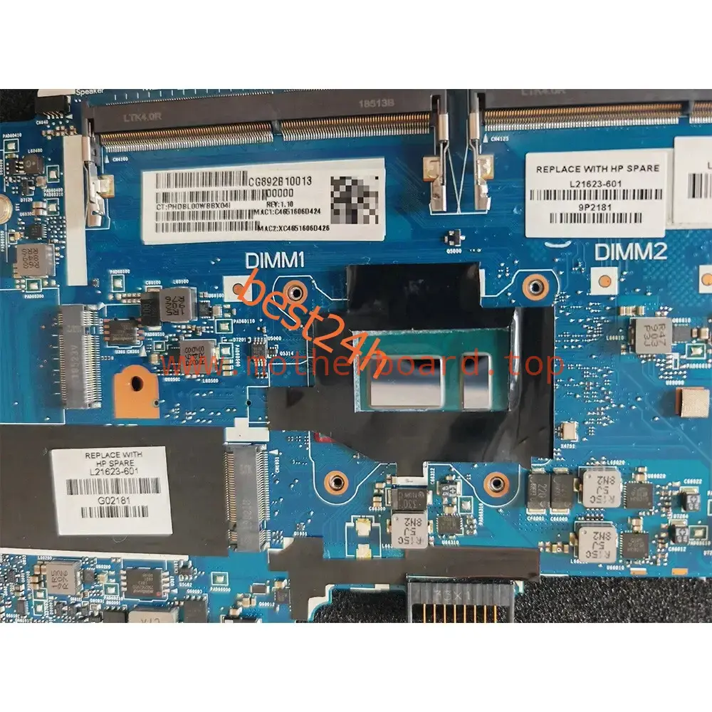 For HP 840 846 G4 I7-8650U Motherboard L21623-001 L21623-601 6050A2939701-MB-A01 4