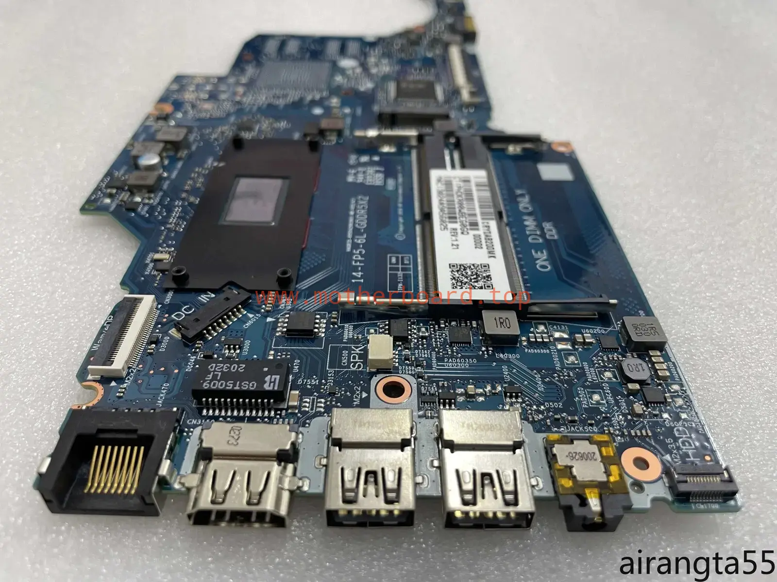 For HP 14T-CM 245 G7 14-CM Motherboard 6050A2983601-MB-A02 14-FP5-6L-GDDR5X2 R3 4