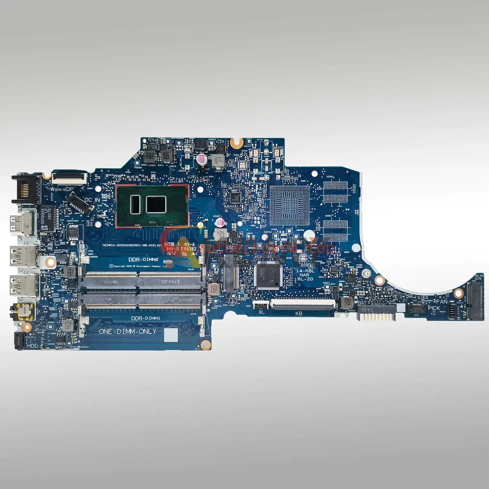 6050A2992901 For HP 14-CK 14-CF 240 G7 Laptop Motherboard L24459-601 i3 i5 i7 3