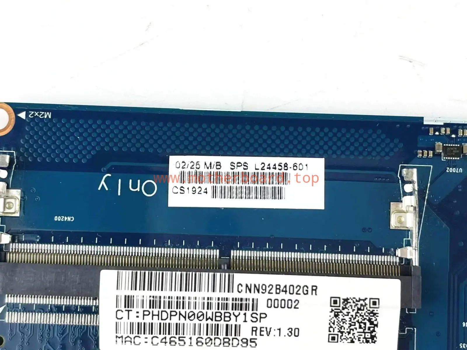 FOR HP 14-CF L24458-601 with N4000 CPU 64GeMMC 6050A2993001 Laptop Motherboard 3