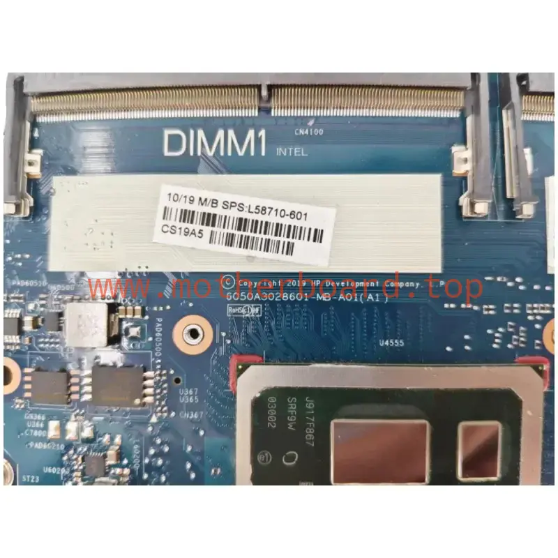 For HP ProBook 640 G5 Notebook MotherBoard L58708-601 i5 I7-8565U 6050A3028601 4