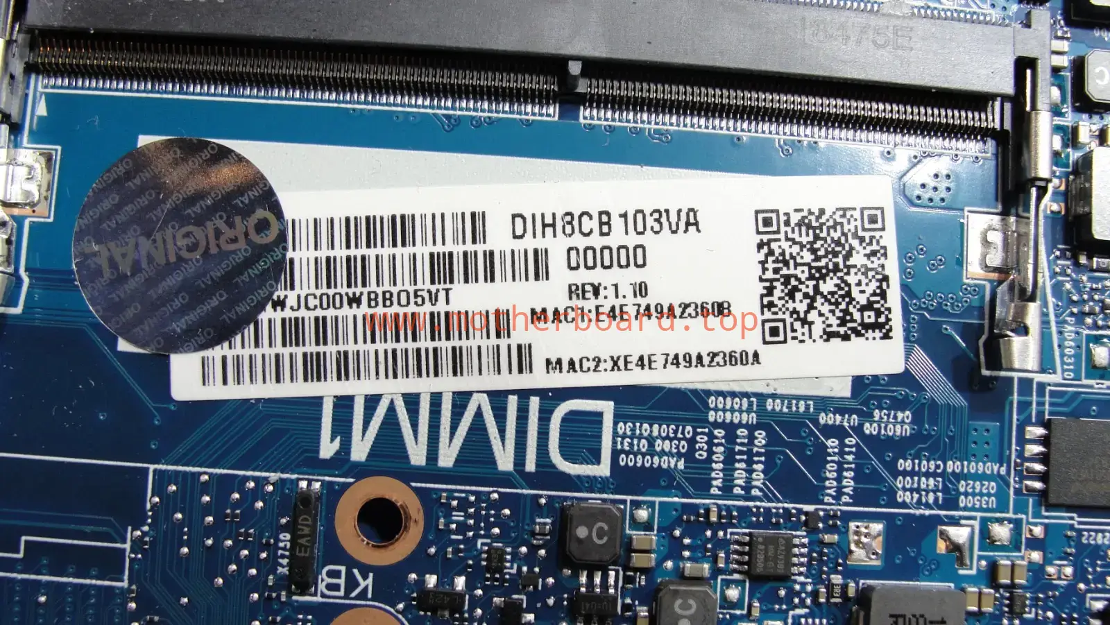 HP EliteBook 14” 840 G5 Intel i7-8650U Motherboard L15522-601 6050A3079801 AS IS 3