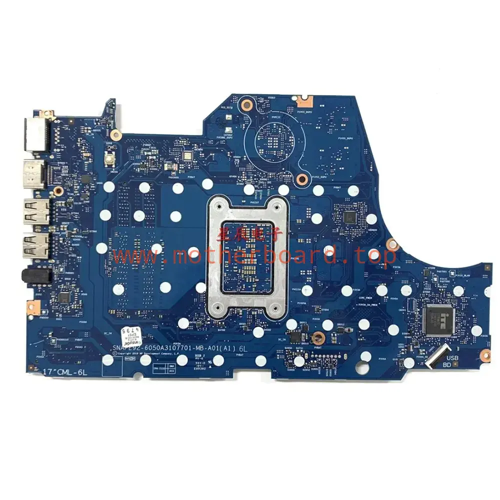 For HP 17-BY2053CL i5-10210U Laptop Motherboard 6050A3107701 L67088-601 2