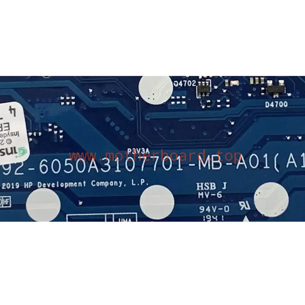 For HP 17-BY2053CL i5-10210U Laptop Motherboard 6050A3107701 L67088-601 4