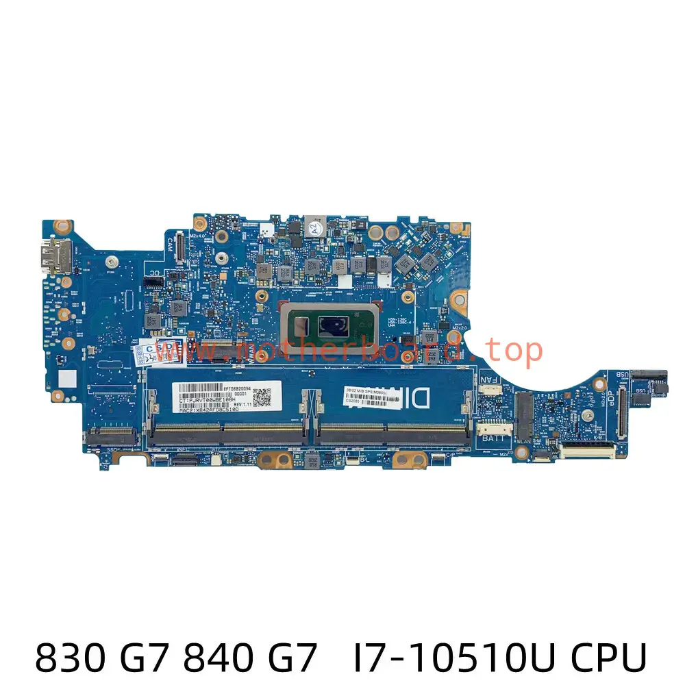 For HP Elitebook 830 G7 840 G7 Motherboard I7-10510U M08558-001 6050A3136201-MB