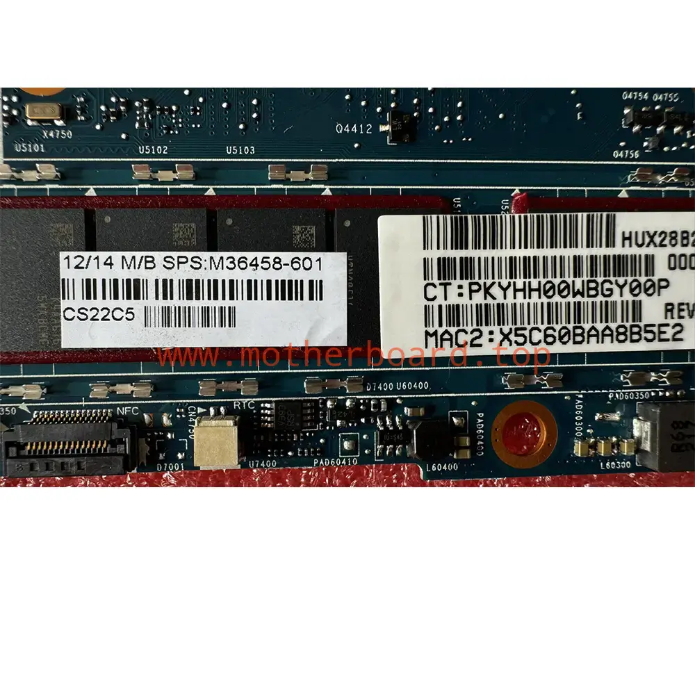 For HP Zbook Firefly 14 G8 i7-1185G7 32G Motherboard 6050A3213301 M36458-601 4