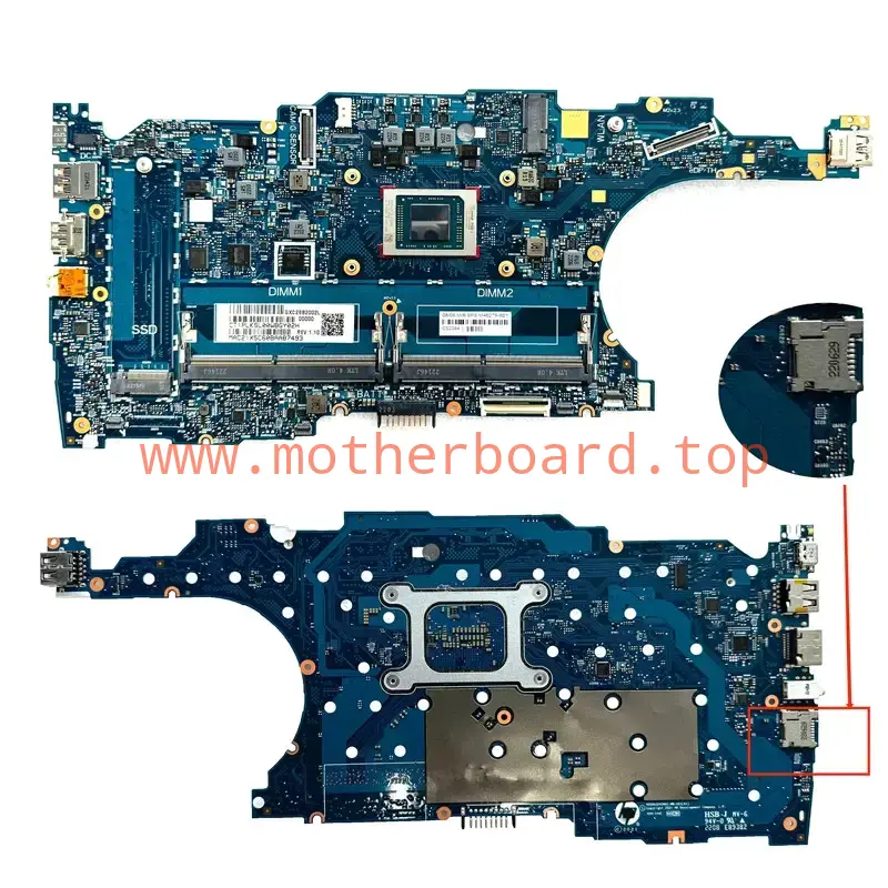 For HP ProBook X360 435 G8 Motherboard HSN-I44C 6050A3243801-MB
