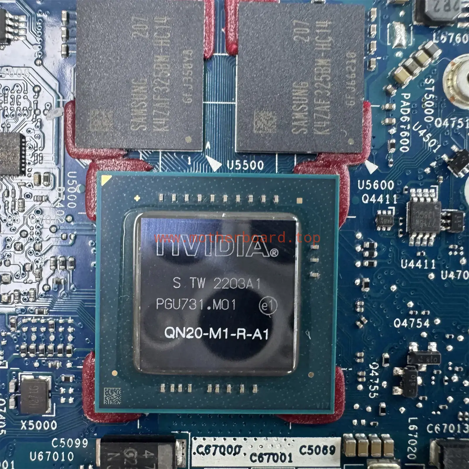 For HP Zbook Firefly 14 G9 i7-1255U Laptop Motherboard 6050A3310001 N09241-601 3
