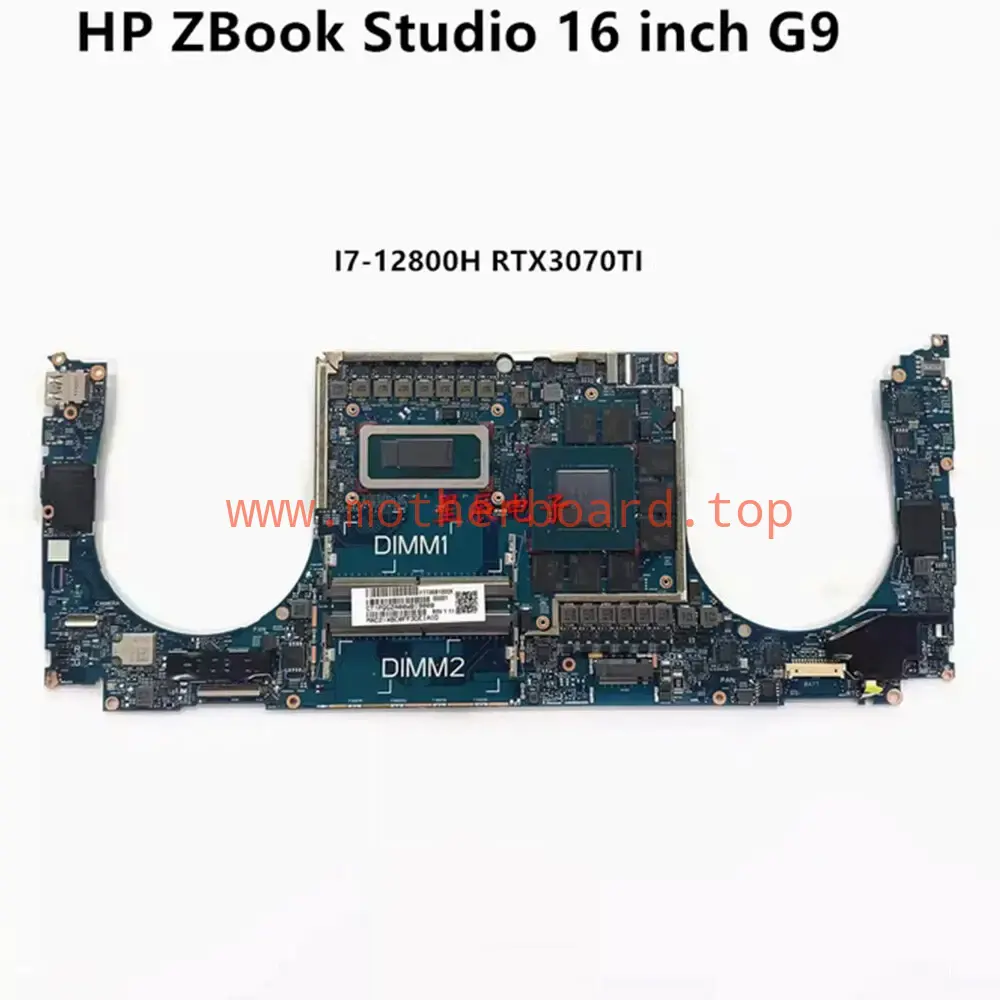 FOR HP ZBook Studio 16 G9 Motherboard HSN-I52C 6050A3341301 I7-12800H RTX3070TI