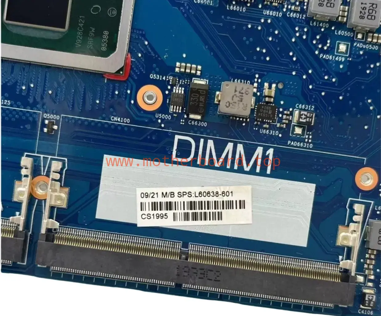 For HP 830 836 G6 Motherboard I7-8665U CPU 6050A3022401 L60638-601 L60638-001 2