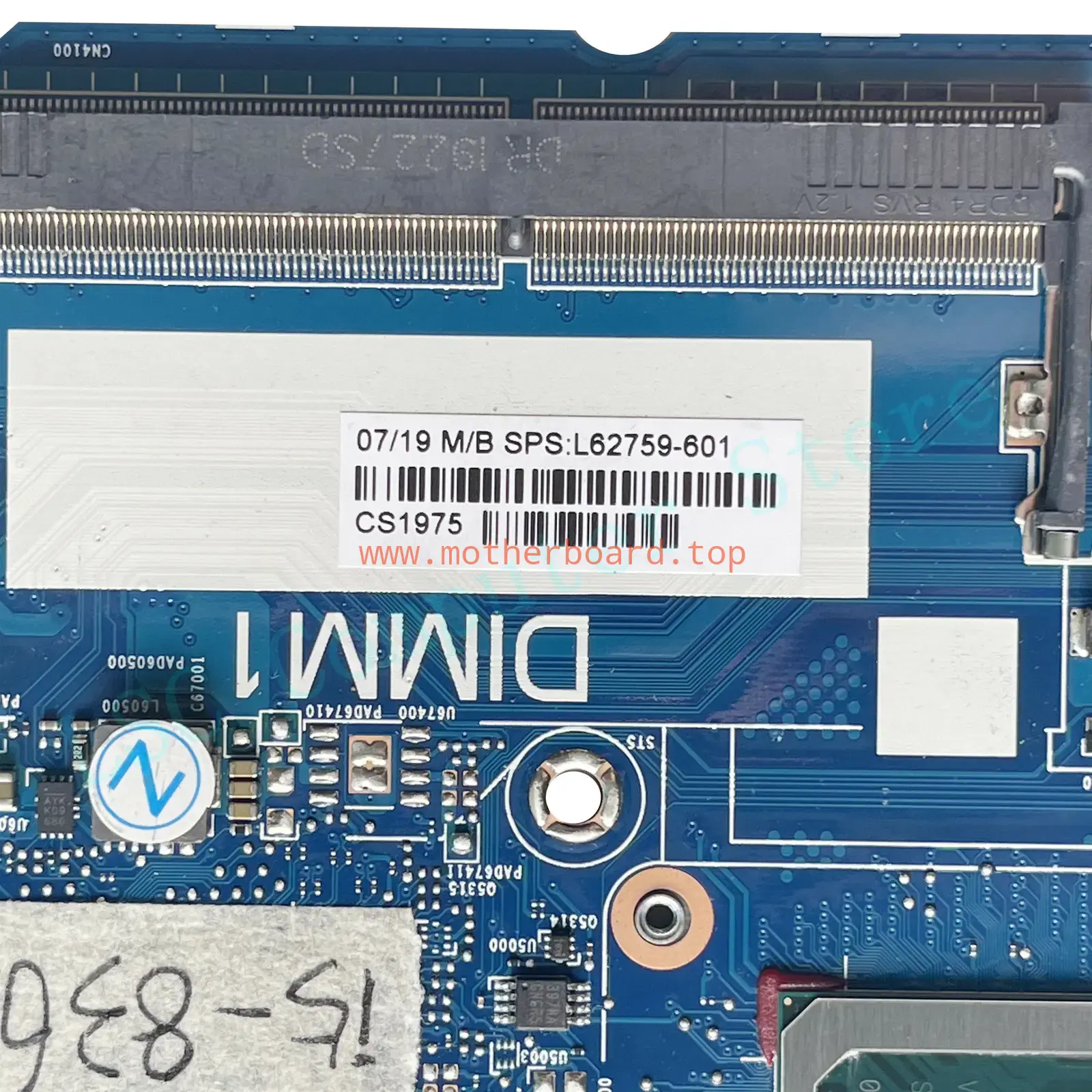 FOR HP EliteBook 840 G6 850 G6 Motherboard I5-8365U L62759-601 L62759-001 DDR4 2