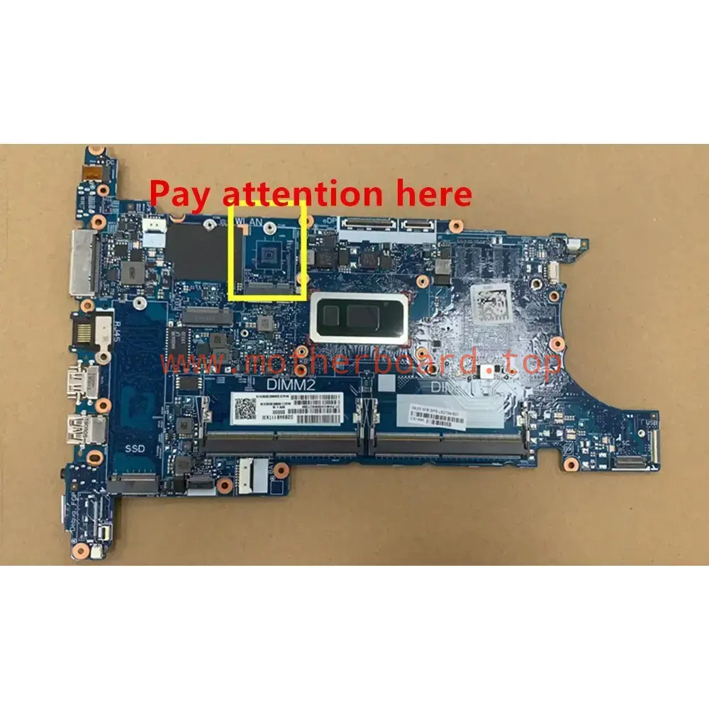 Motherboard for HP EliteBook 840 G6 850 G6 Mainboard UMA I5-8365U L62759-601