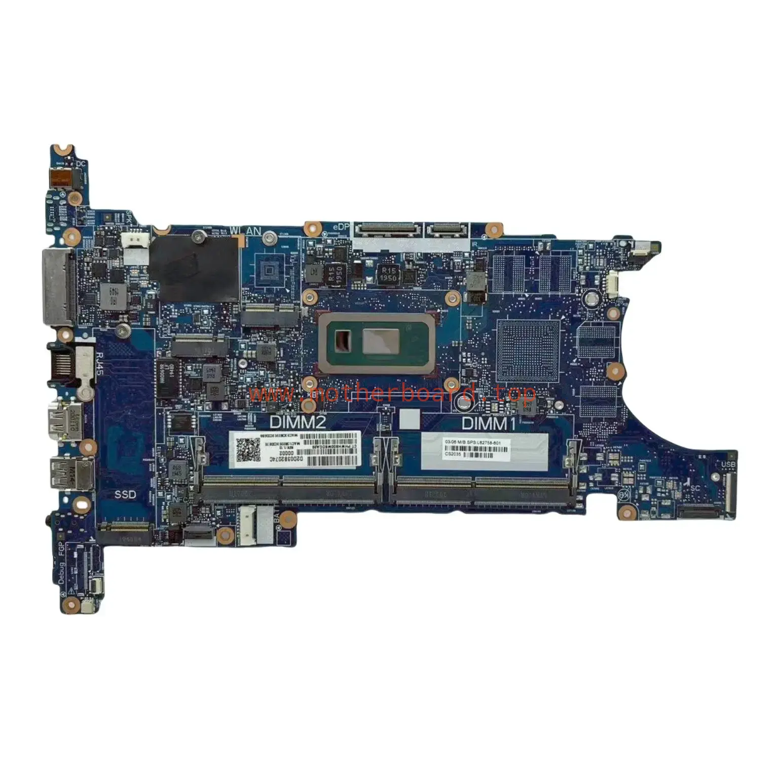 For HP EliteBook 840 G6 850 G6 Motherboard 6050A3022501 i7 L62761-601