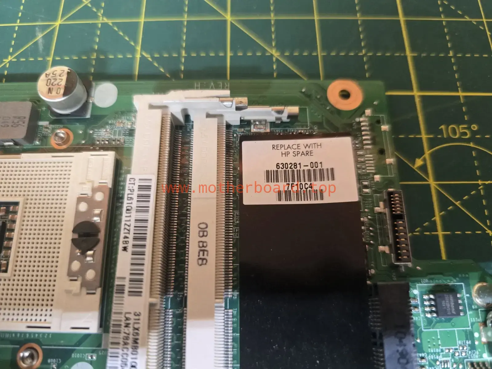 HP DV6-3121NR 15.6" Laptop Intel Motherboard 630281-001 3