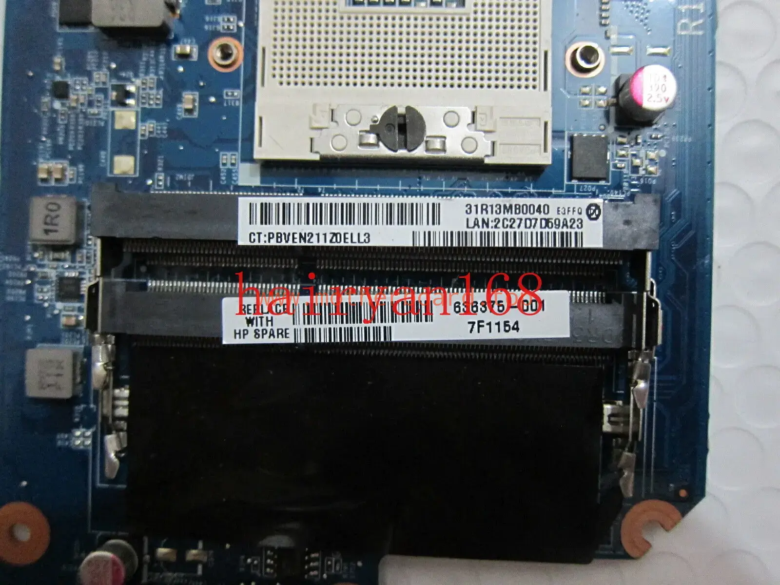 For HP Pavilion G4 G6 G7 HM65 HD6470 GPU 636375-001 Laptop Motherboard 4