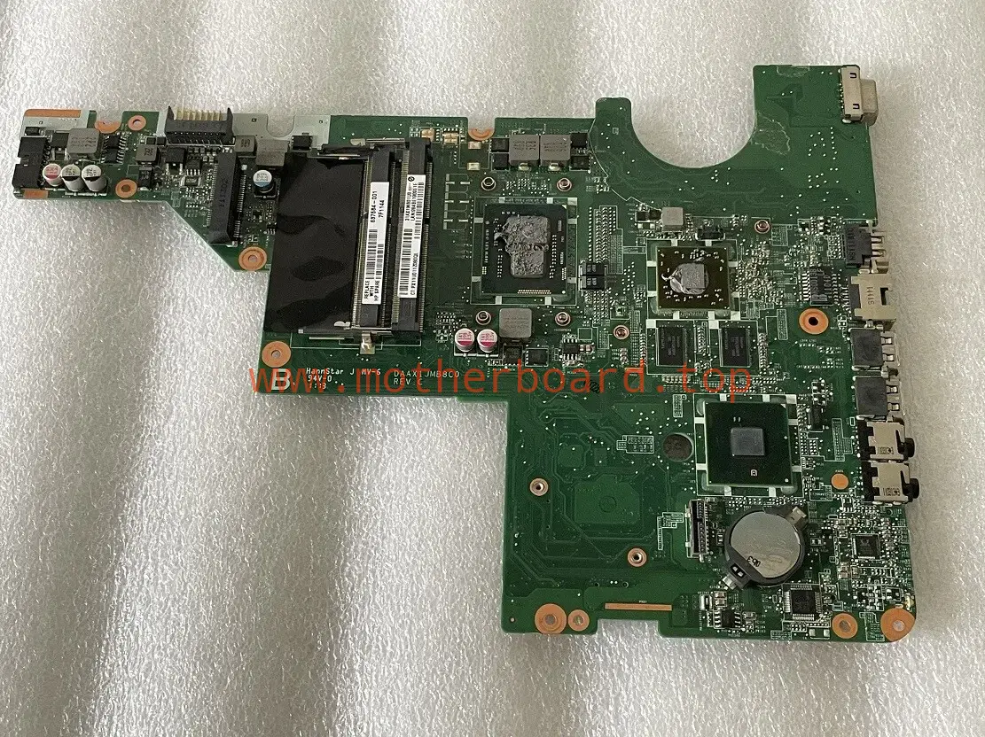 HP Pavilion G42 G62 637584-001 DAAX1JMB8C0 I3-370M Motherboard HM55 HD6370M DDR3