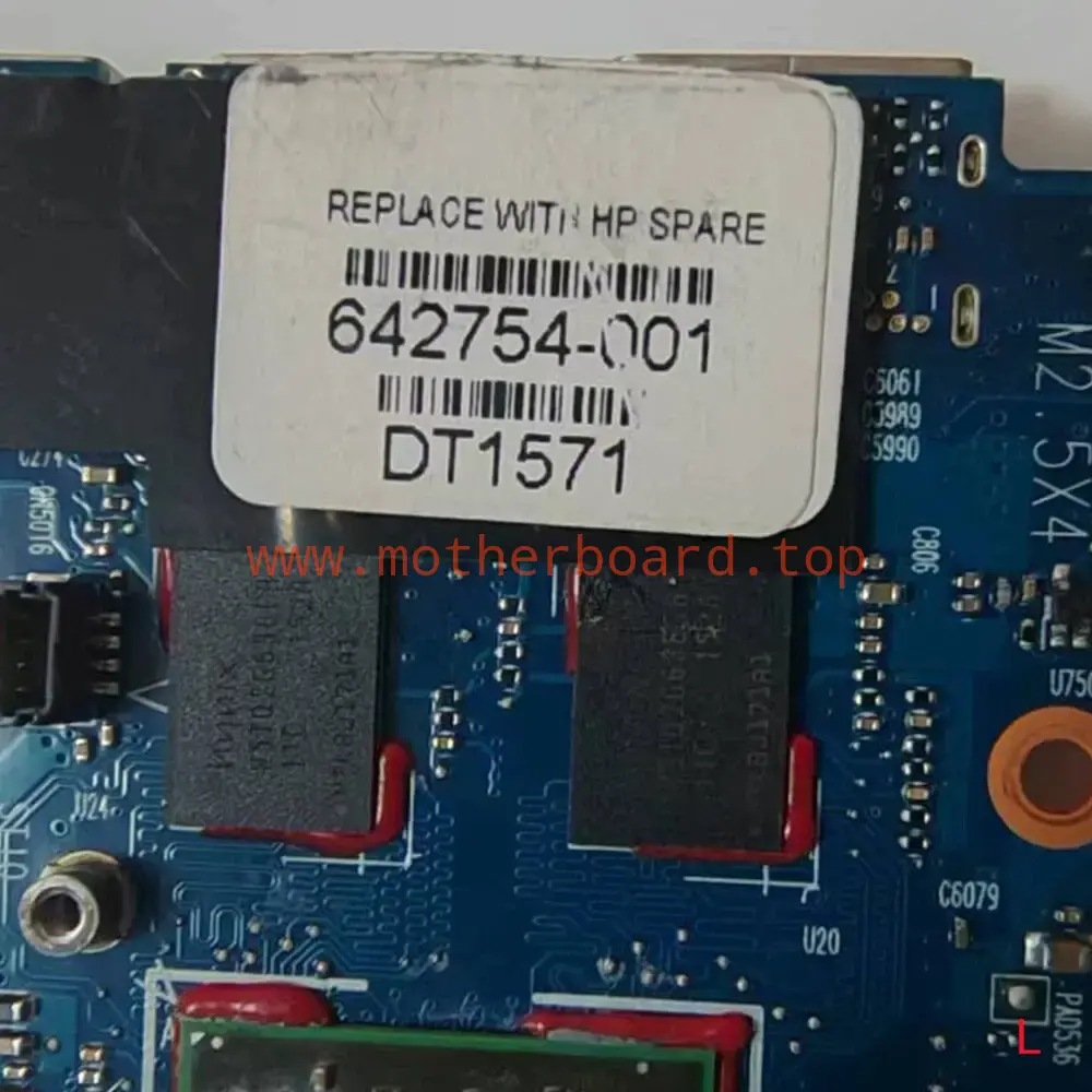 For HP 8470P 8460P Laptop motherboard 642754-001 Tested OK 3