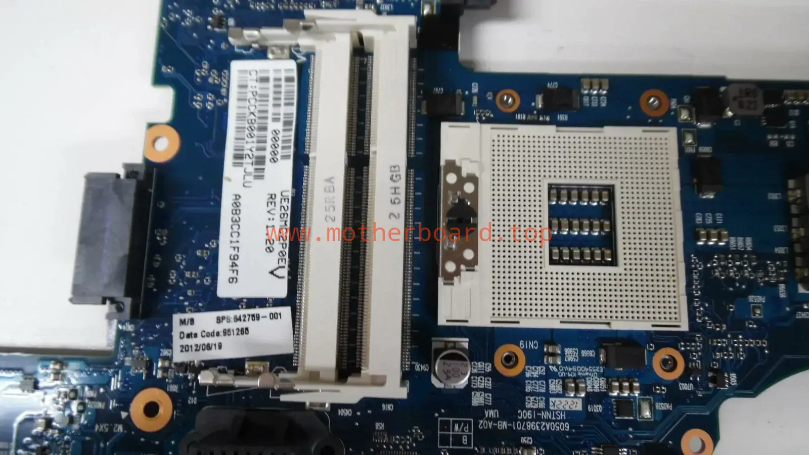Intel Socket G2 Motherboard for HP EliteBook 8460P 14" - 642759-001 - Tested 3