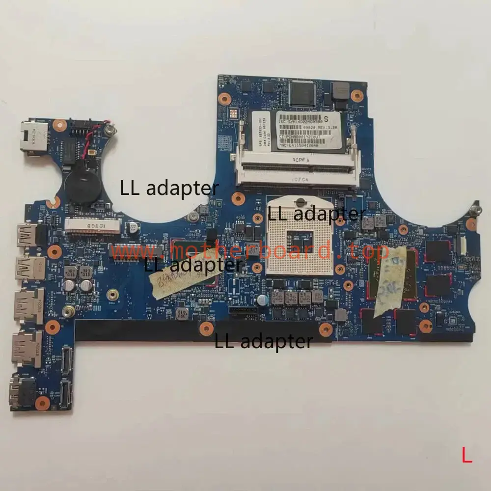 665933-001 Mainboard For HP ENVY 15 17 Notebook Motherboard Tested OK