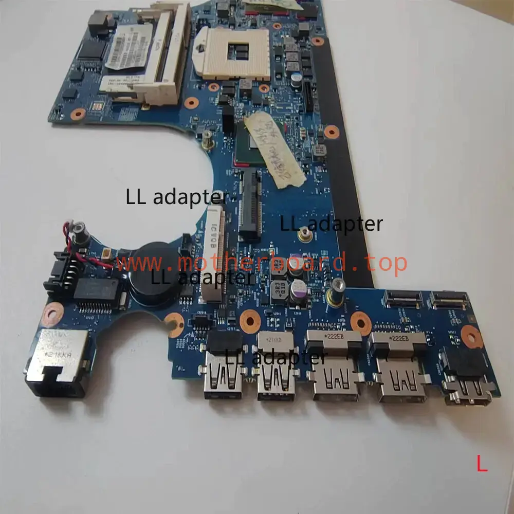 665933-001 Mainboard For HP ENVY 15 17 Notebook Motherboard Tested OK 3