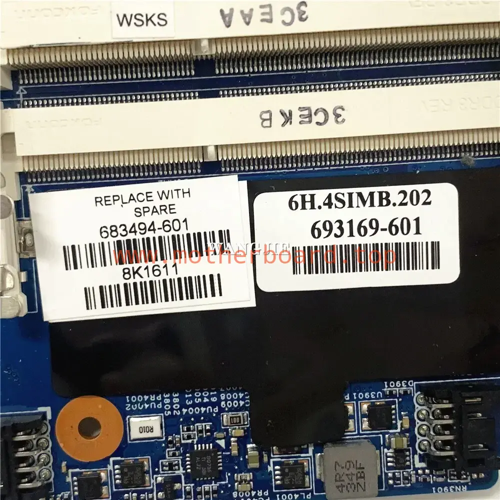 683494-001 For HP probook 4740s 4540s 4440s 4441s Motherboard HM76 HD 7650M 2GB 3