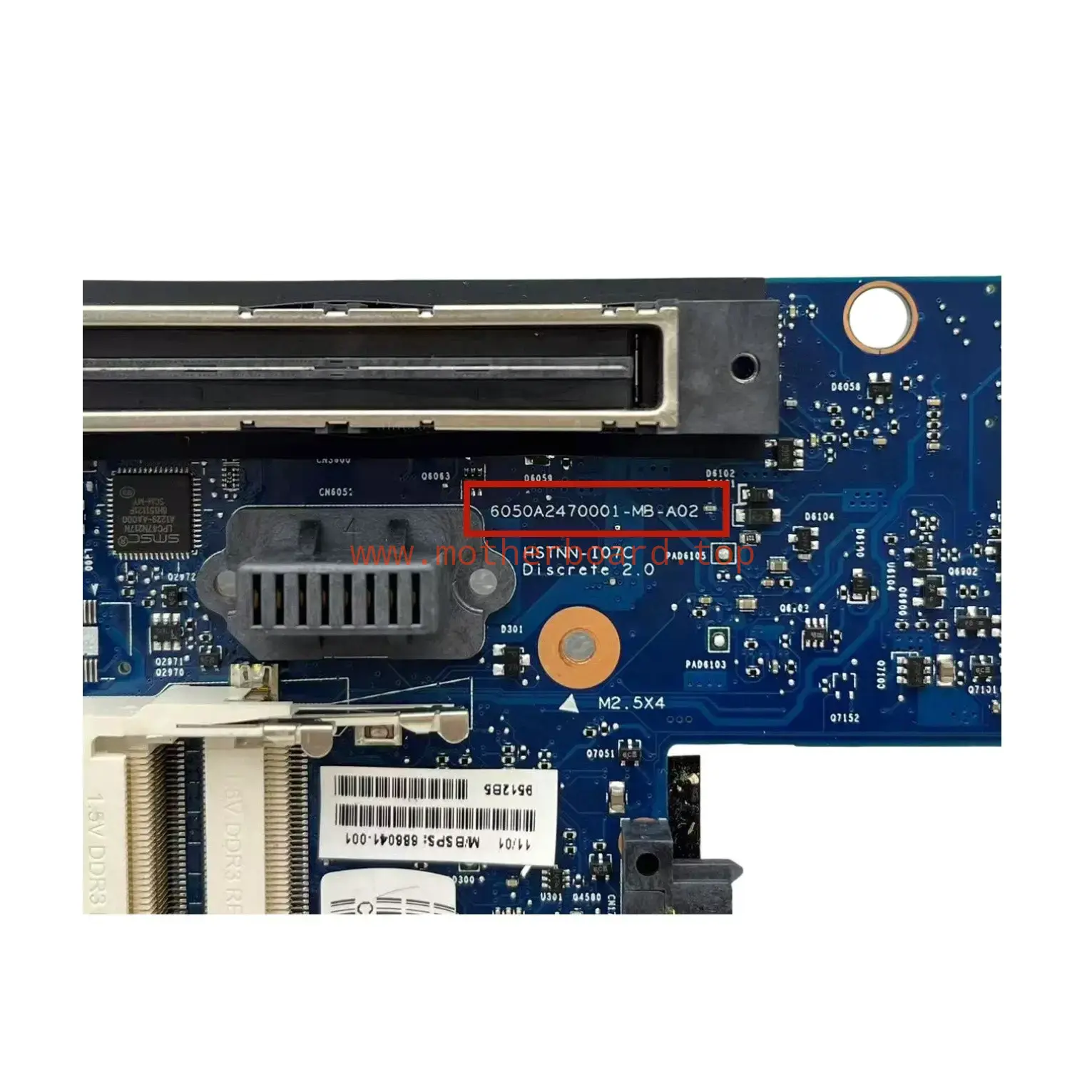 686041-001 6050A2470001 For HP EliteBook 8470P 8470W Motherboard QM77 7570 2GB 3