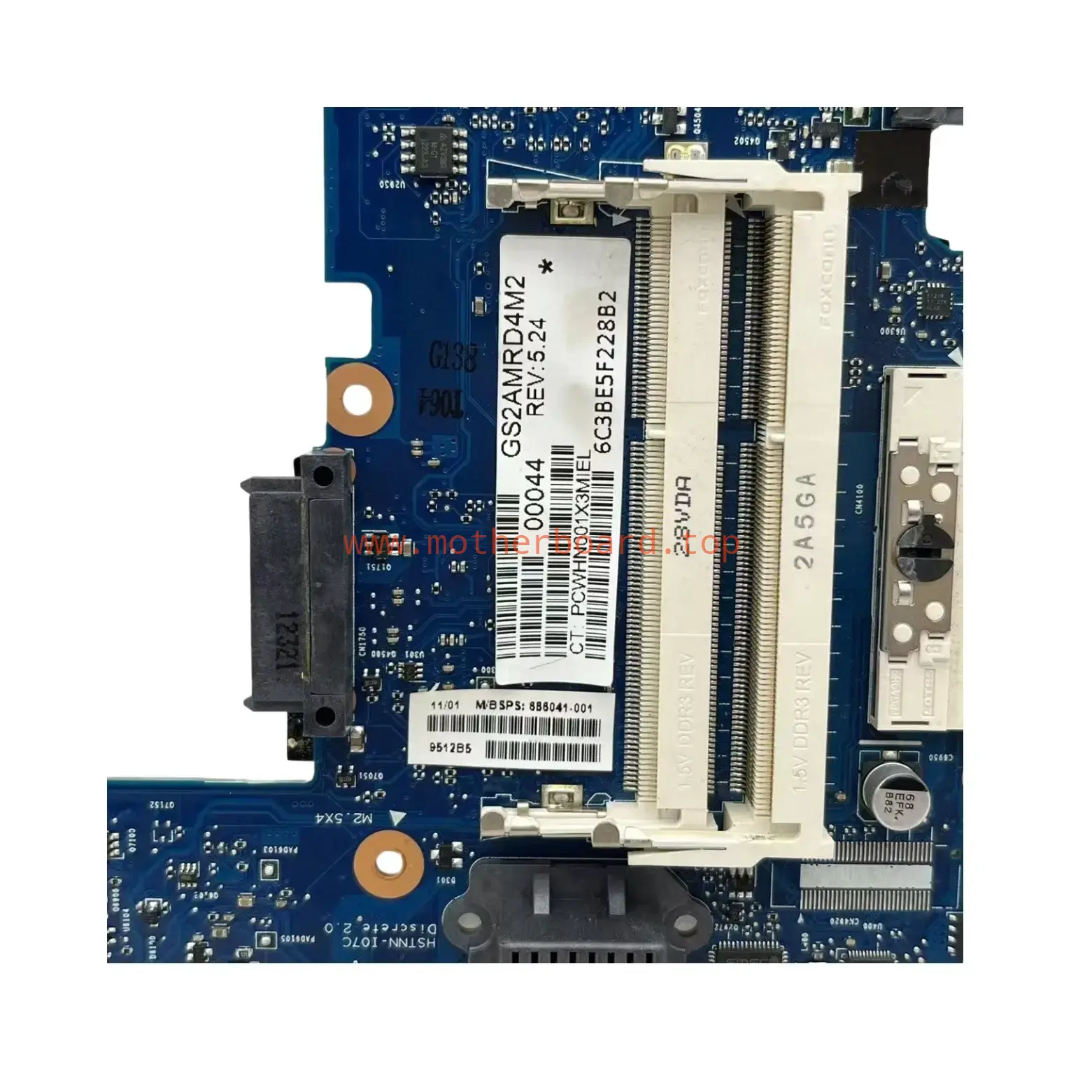 686041-001 6050A2470001 For HP EliteBook 8470P 8470W Motherboard QM77 7570 2GB 4