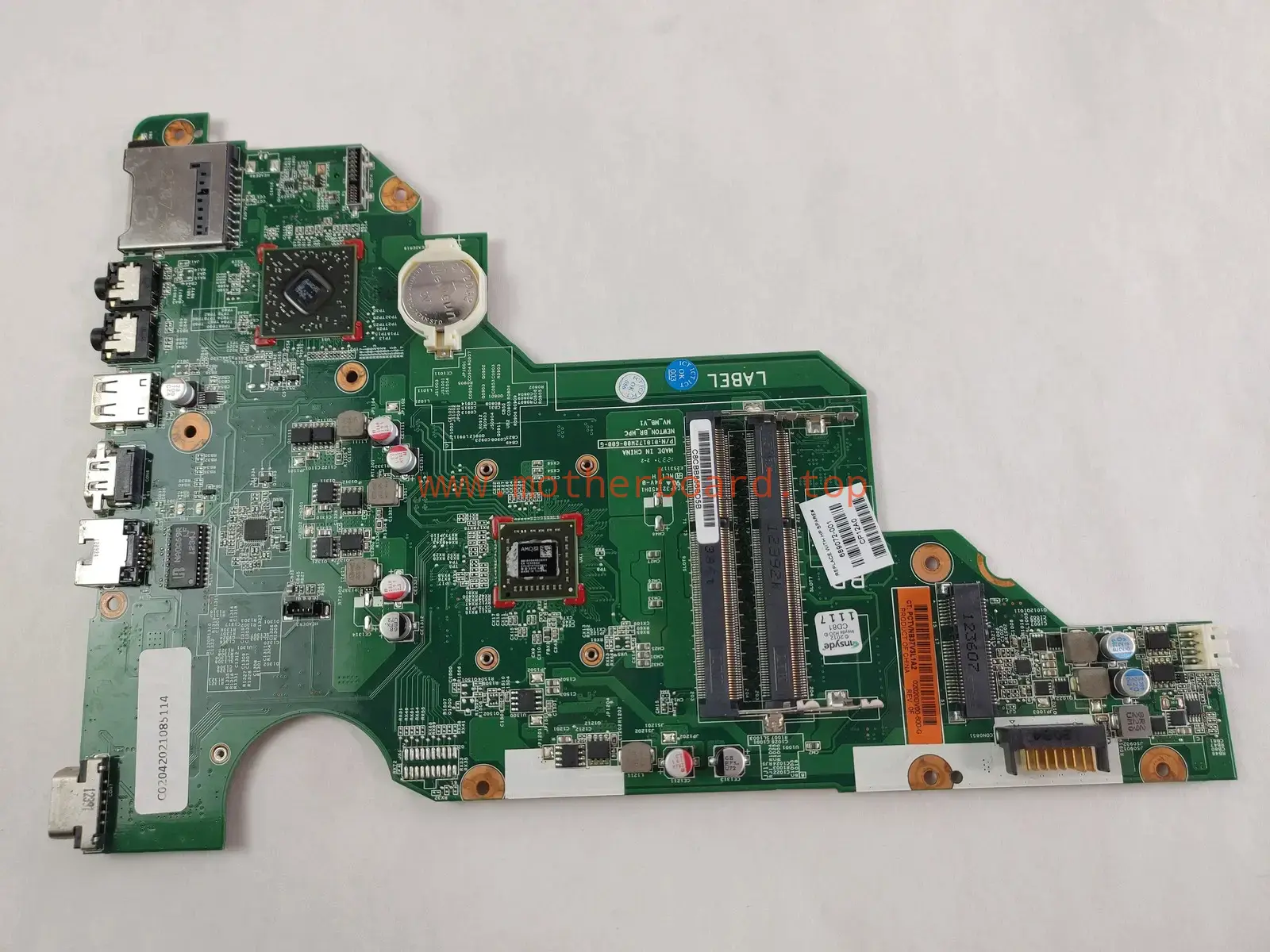 HP 655 Notebook AMD E2-1800 1.7 GHz DDR3 Laptop Motherboard 689072-001