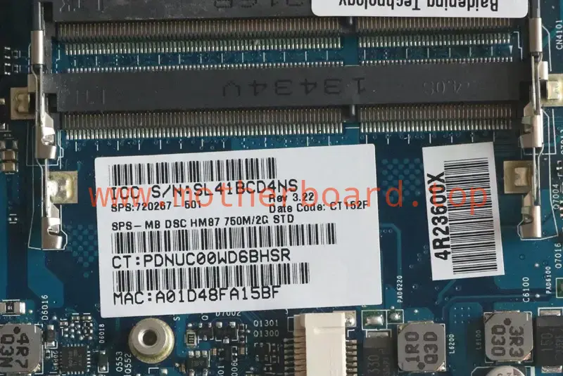 720267-501 Motherboard 720267-001 For HP 17T 17-J 17T-J Laptop With GT750M 2
