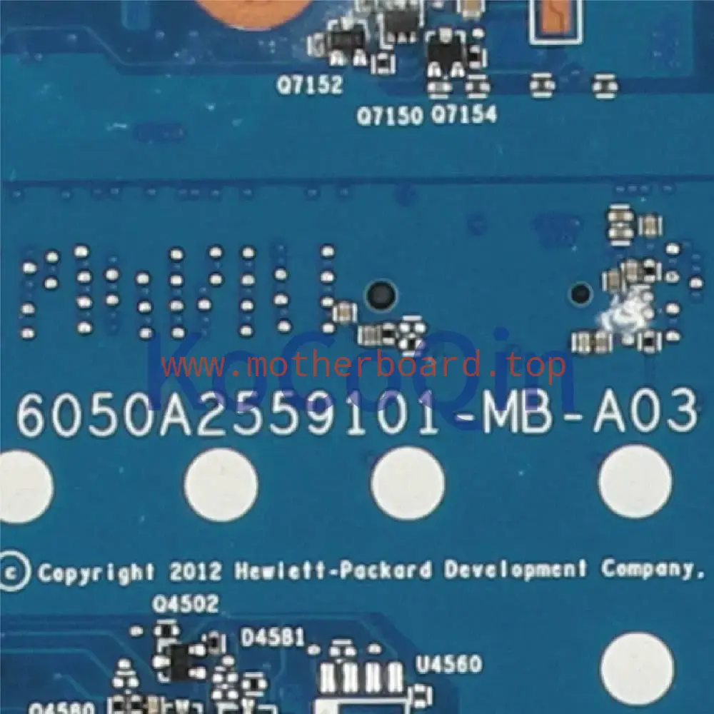 730804-001 FOR HP Elitebook 840 850 G1 Motherboard I5-4300U 6050A2559101-MB-A03 2