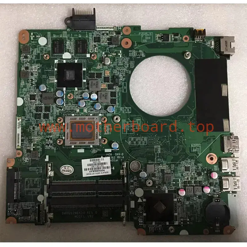 For HP 15-N A10-4655M 8670M 2G DA0U92MB6D0 737138-501 Motherboard