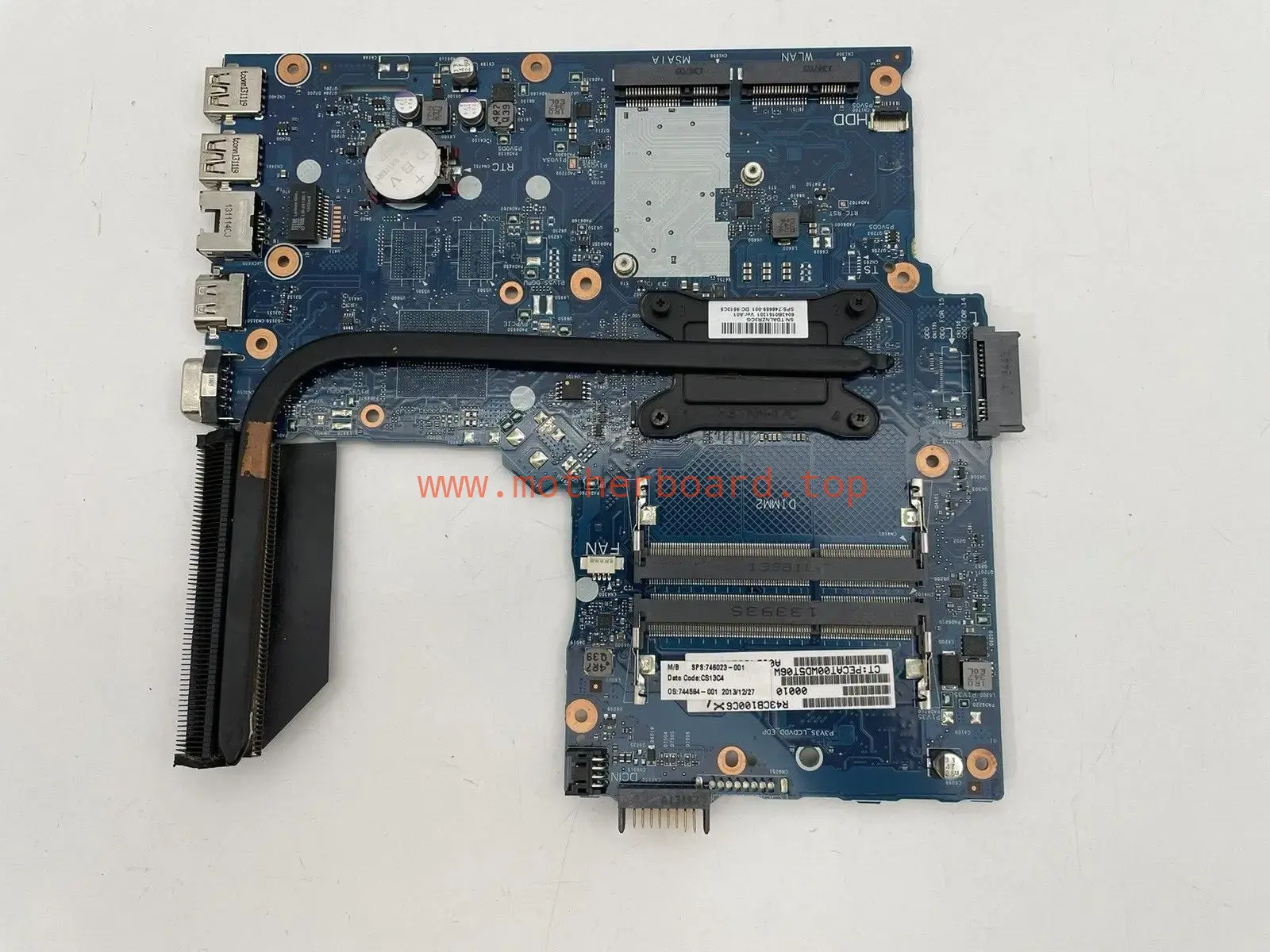 746023-001 6050A2608301-MB-A02 HP 340 G1 Laptop Motherboard With I3 CPU
