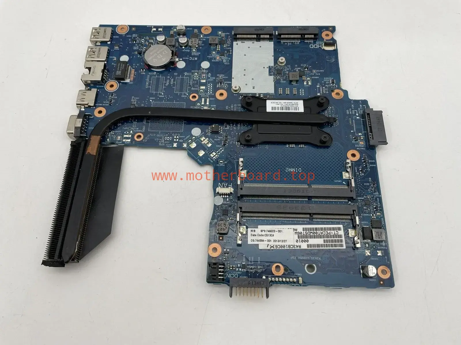 746023-001 6050A2608301-MB-A02 HP 340 G1 Laptop Motherboard With I3 CPU 2