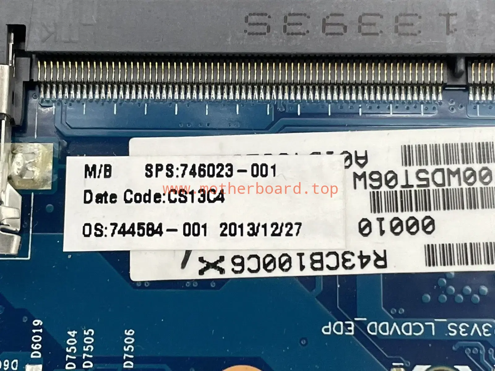 746023-001 6050A2608301-MB-A02 HP 340 G1 Laptop Motherboard With I3 CPU 3