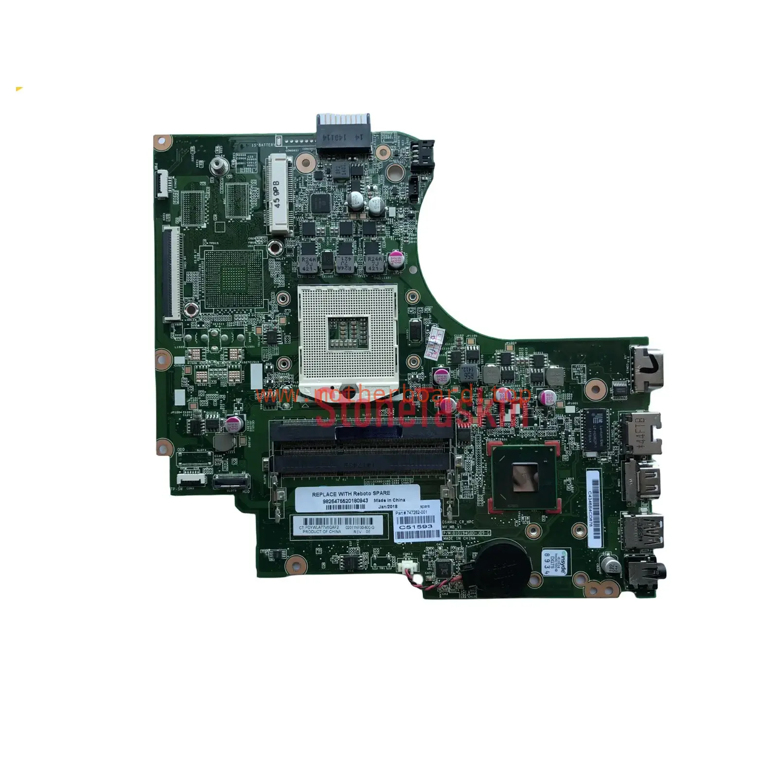 747262-001 for HP 14-D 240 246 G2 MB PGA989 UMA SLJ8E HM76 Mainboard DDR3 RAM 2