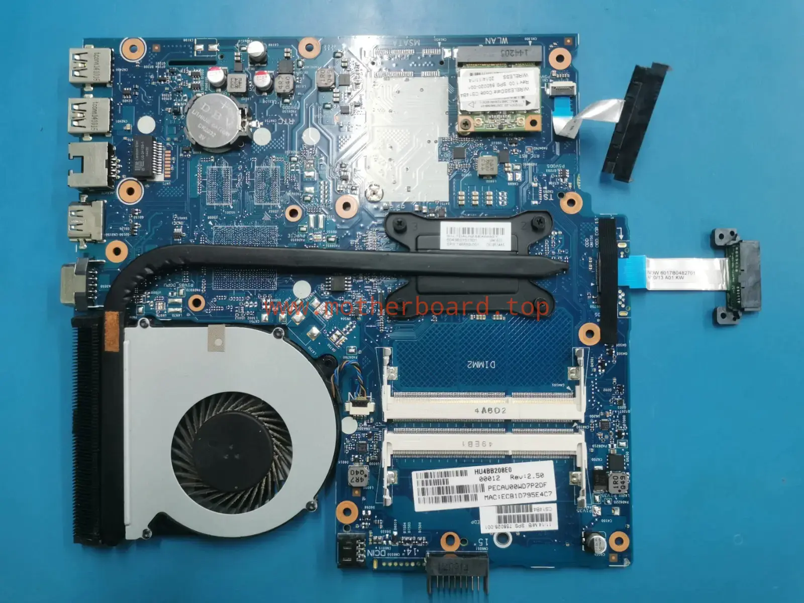 HP 350 G1 i3 motherboard for spares/repairs p/n - 758028-001