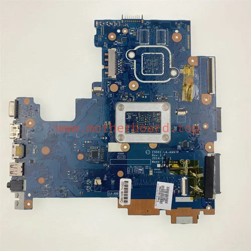 For HP 14-G Series 245 G3 764174-001/501/601 E1-6010U LA-A997P Laptop Mainboard 4