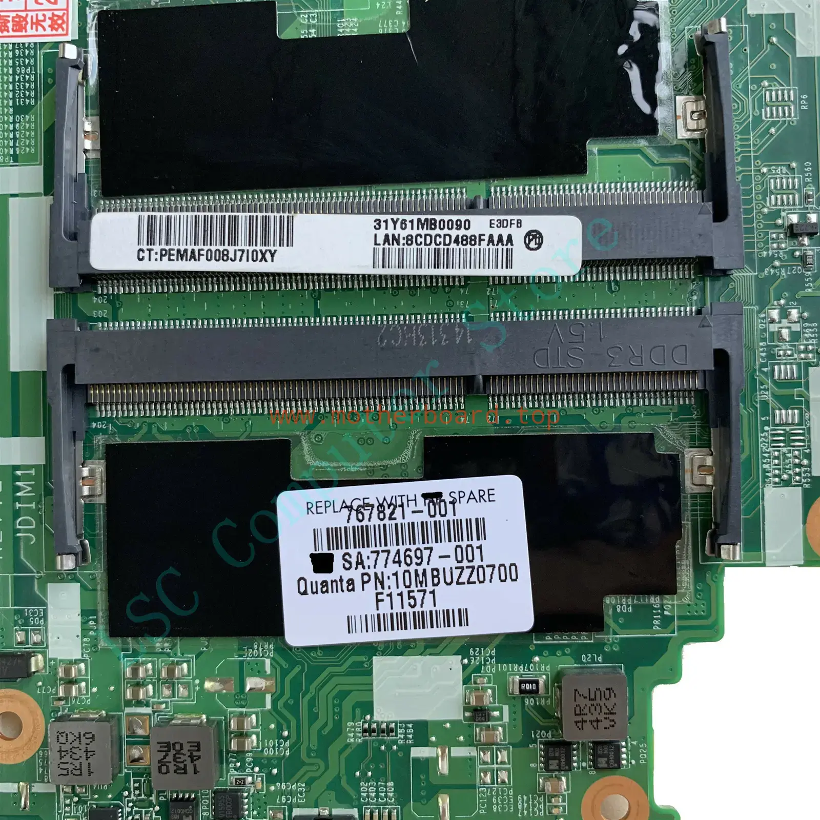 FOR HP PAVILION 13-A 13-B Motherboard with I3-4030U 774697-001 DA0Y61MB6E0 DDR3L 4