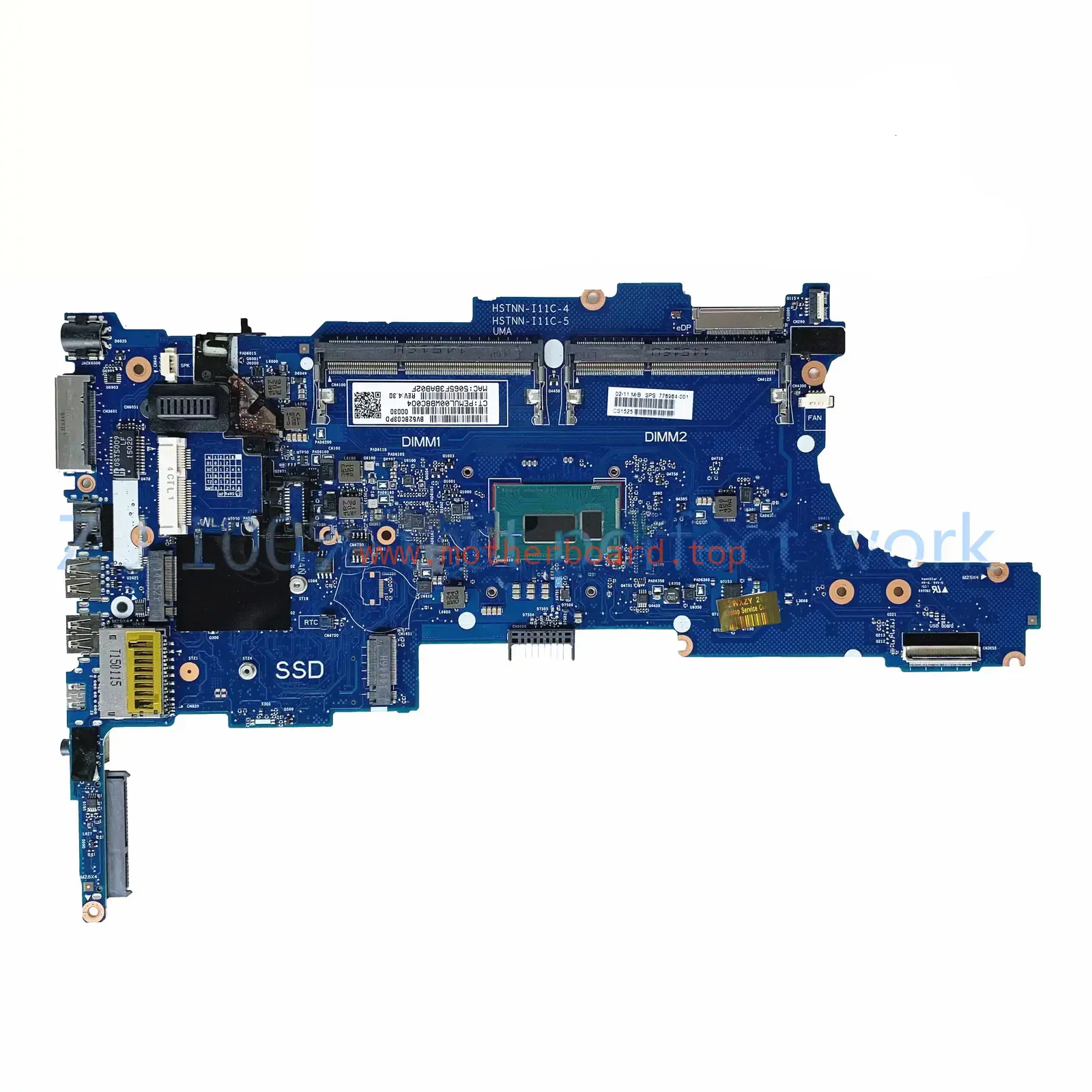 FOR HP 840 G1 Motherboard I5-4310U 778964-001 6050A2560201-MB-A03