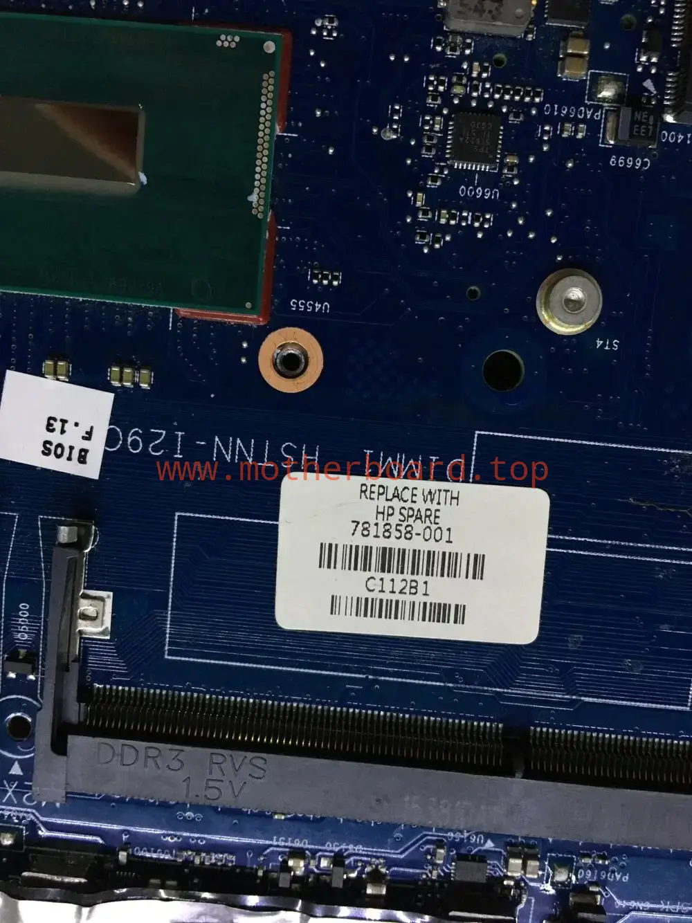 For HP Laptop Elitebook 820 G2 motherboard 781858-001/501/601 with I7-5600 CPU 2