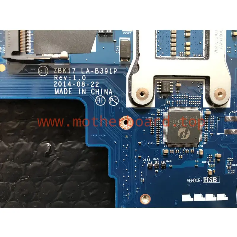 For HP ZBOOK 17 G2 Laptop Motherboard LA-B391P 784213-601 784213-001 784213-501 4