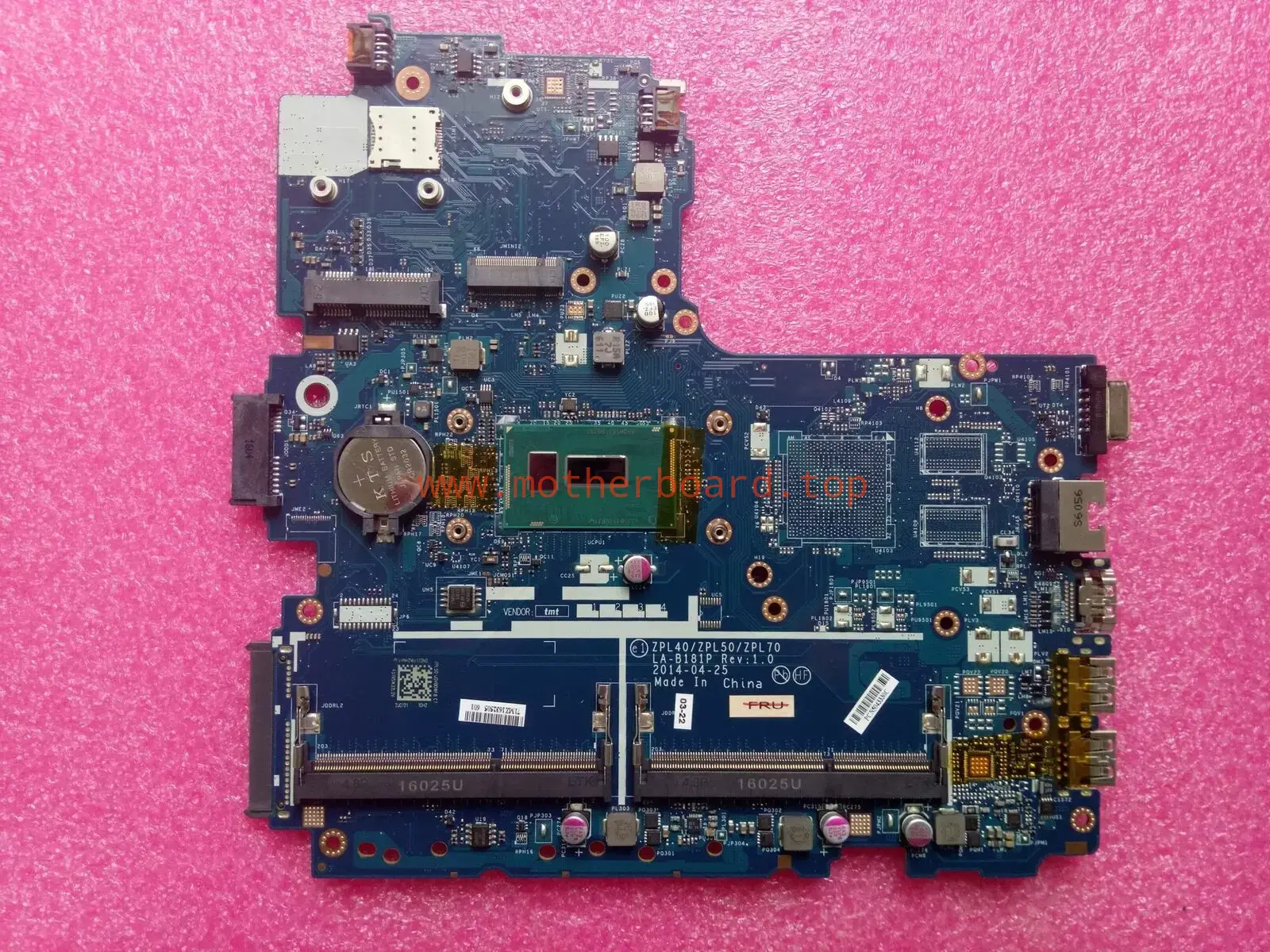 799555-501/601 For HP ProBook 450 G2 Series with i7-5500U Laptop Motherboard
