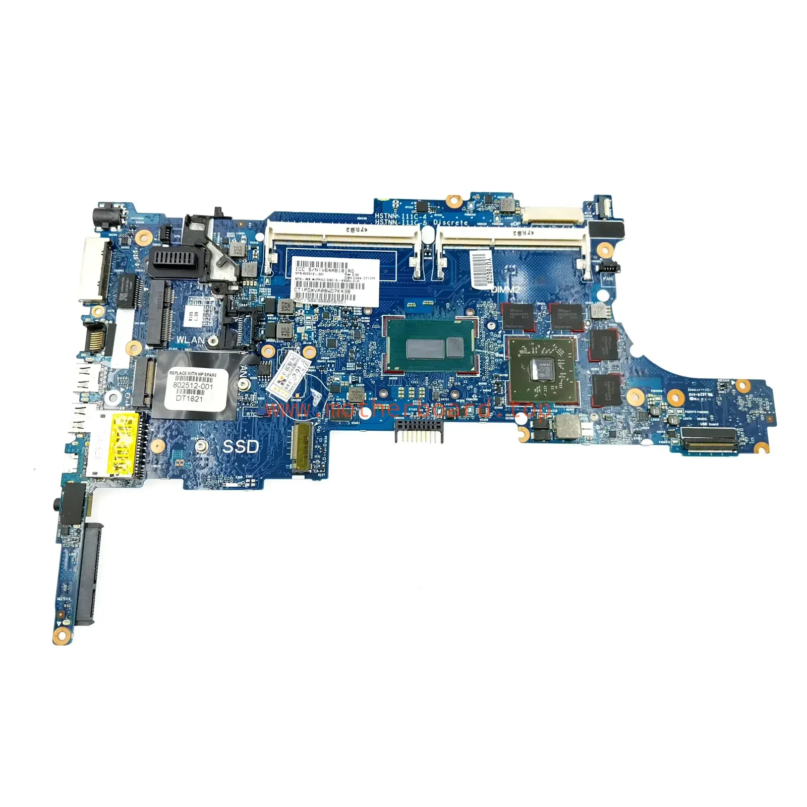 FOR HP 840 G1 Motherboard I5-4300U 802512-001 802512-601 Tested