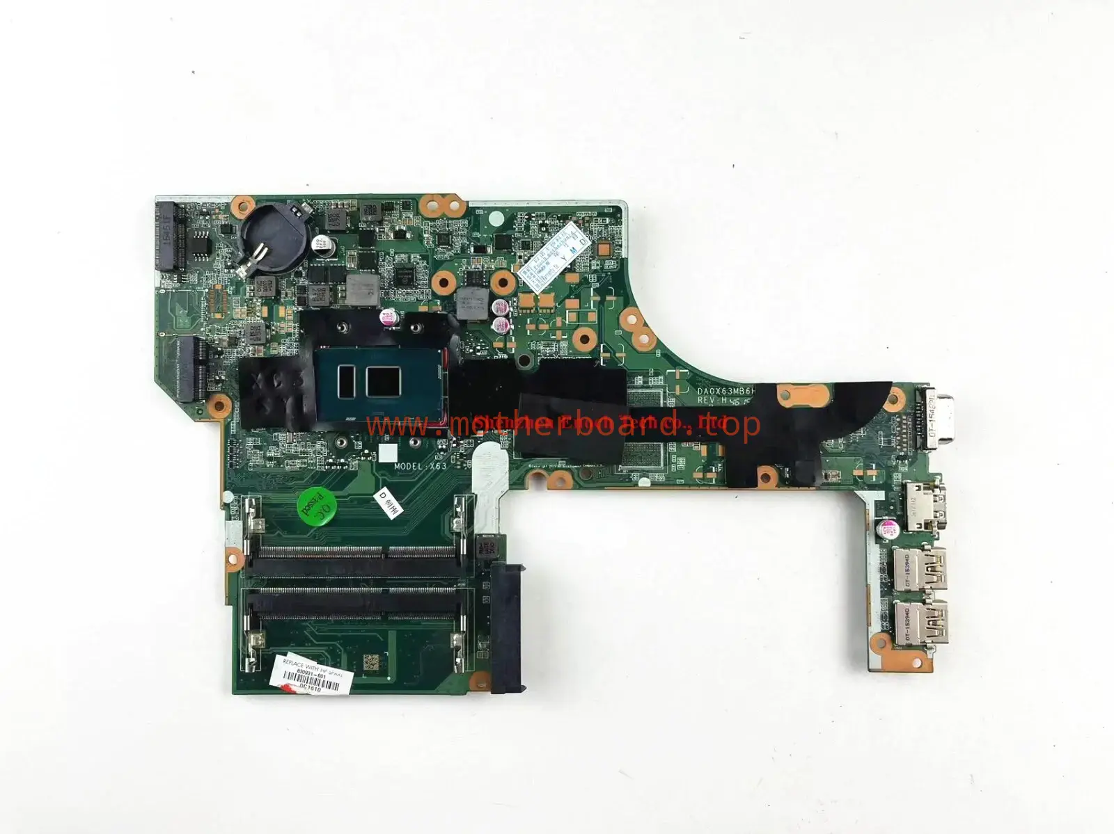 830931-601 DA0X63MB6H1 For HP Probook 450 G3 470 G3 Laptop Motherboard i5-6200U