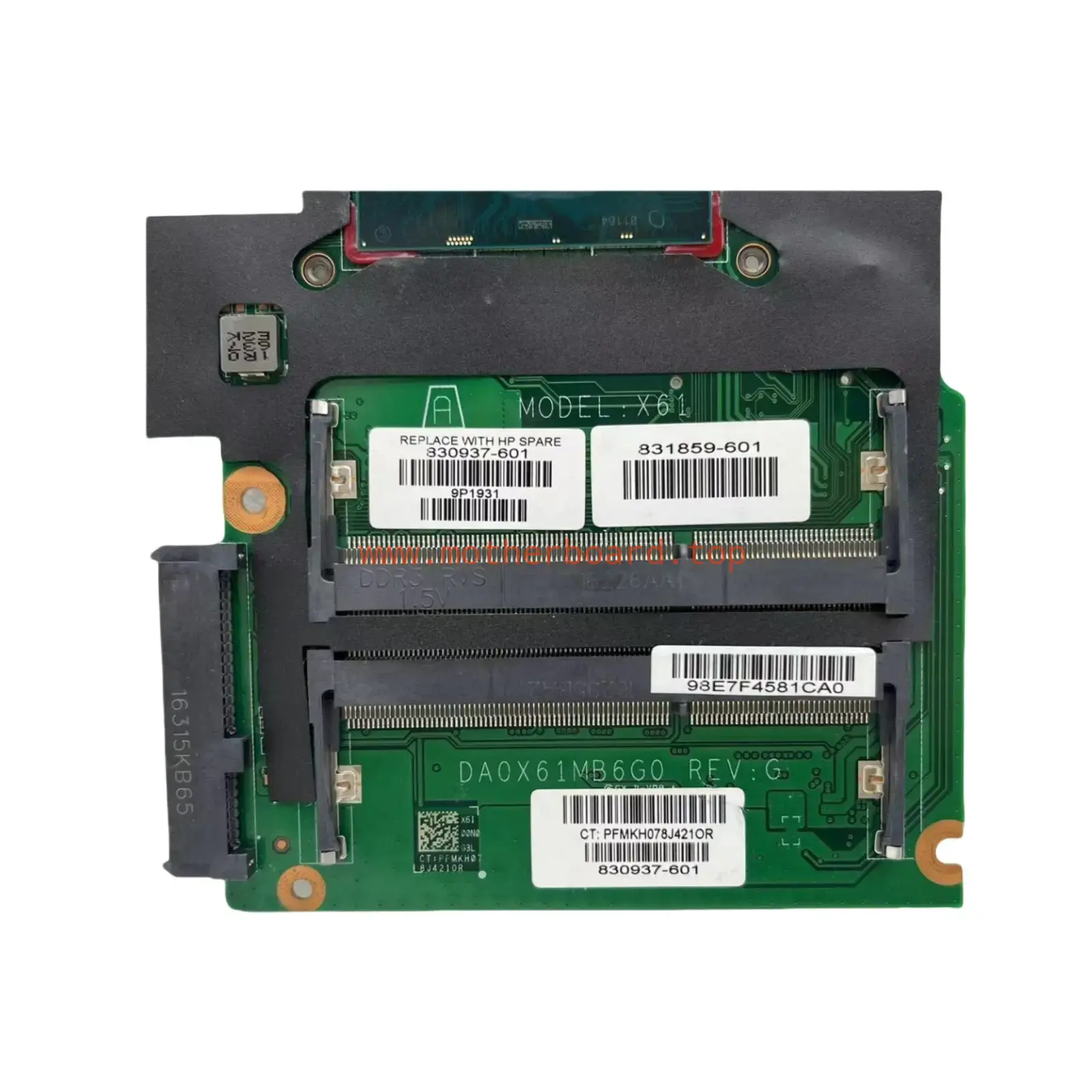 DA0X61MB6G0 X61 For HP Probook 430 G3 440 G3 Motherboard 830937-601 i5-6200U UMA 3