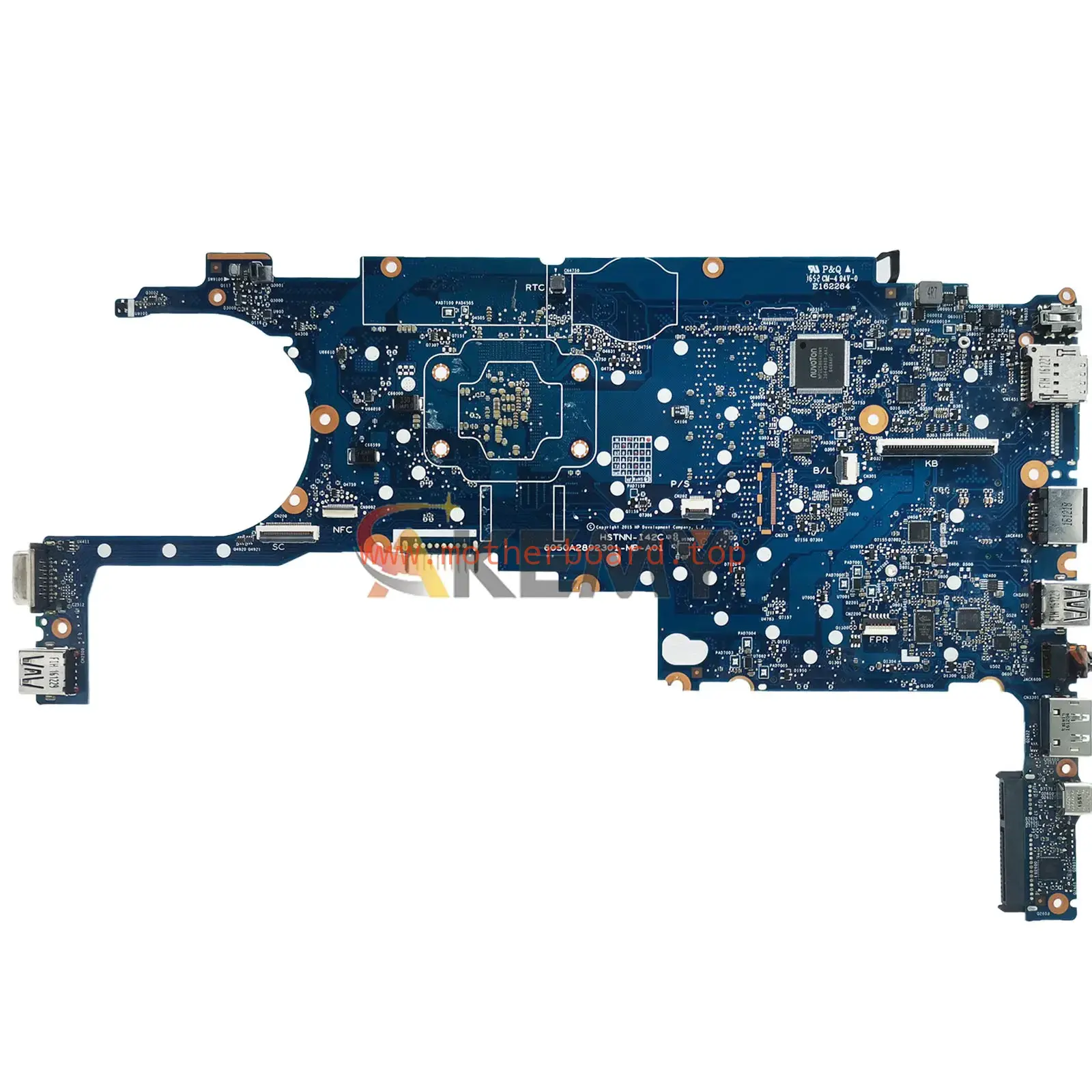 6050A2892301 For HP EliteBook 820 G3 Laptop Motherboard 831763-001 833305 i5 i7 2