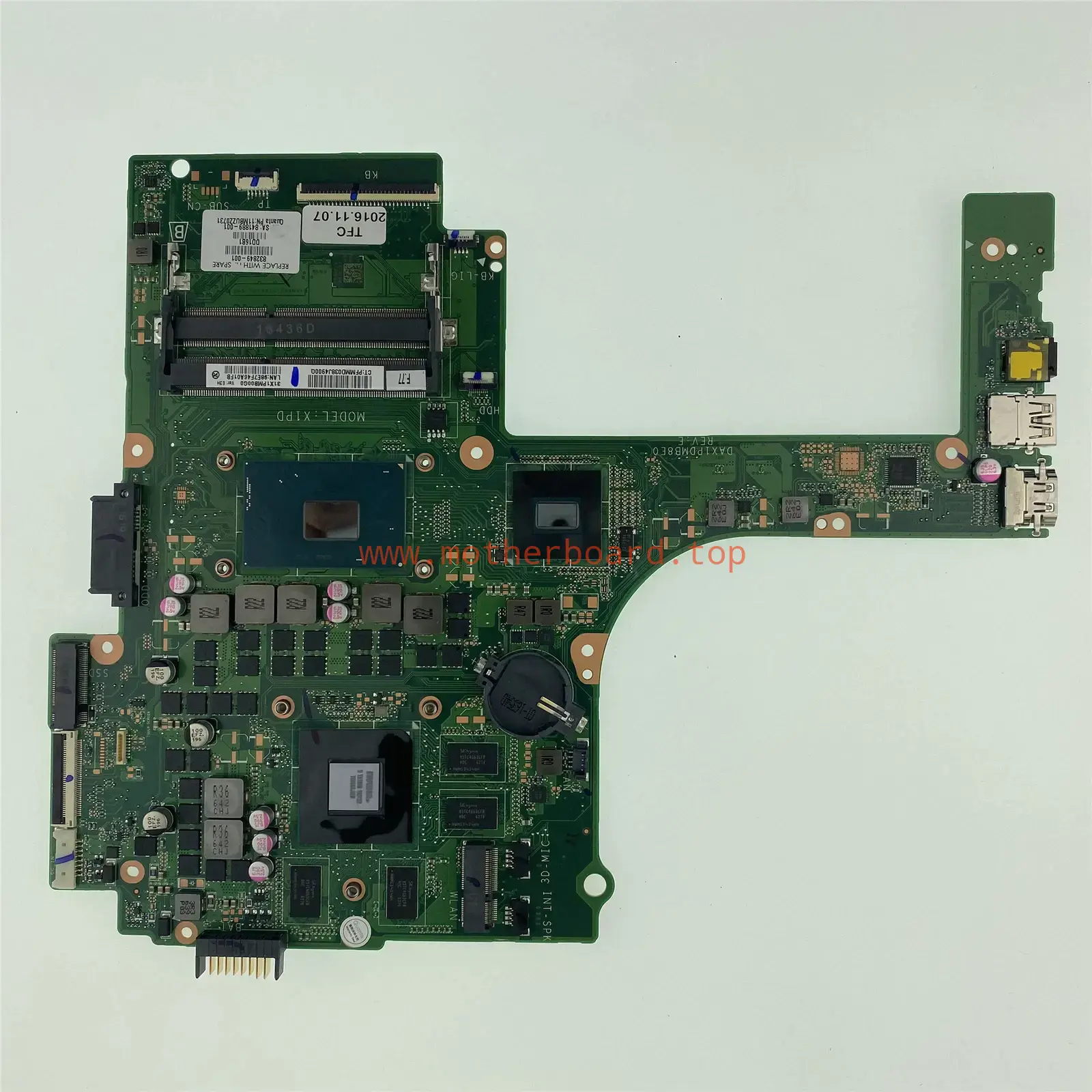 For HP 15-AK 832849-601 832849-001 with i7-6700HQ CPU laptop motherboard