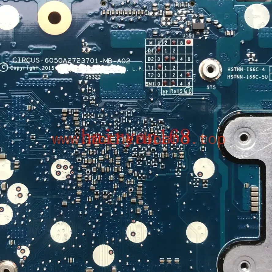 For HP ProBook 640 G2 650 G2 i7-6600U Laptop Motherboard 840713-001 840713-601 2